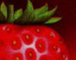 Icecream strawberry detail
