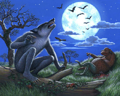 werewolf and bunyip