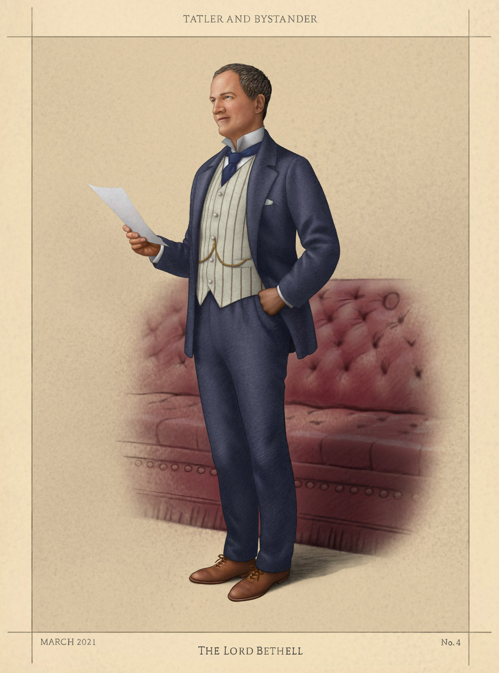Tatler portrait Lord Bethell