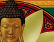 Detail of Buddha mandala