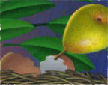 pear nest detail